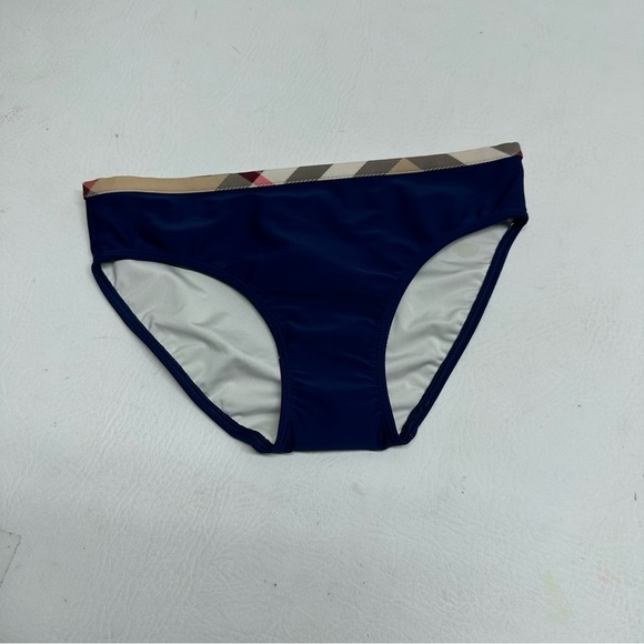 Burberry Navy Bikini Bottom with Patterned Waistband size 14Y NWOT - Picture 7 of 7